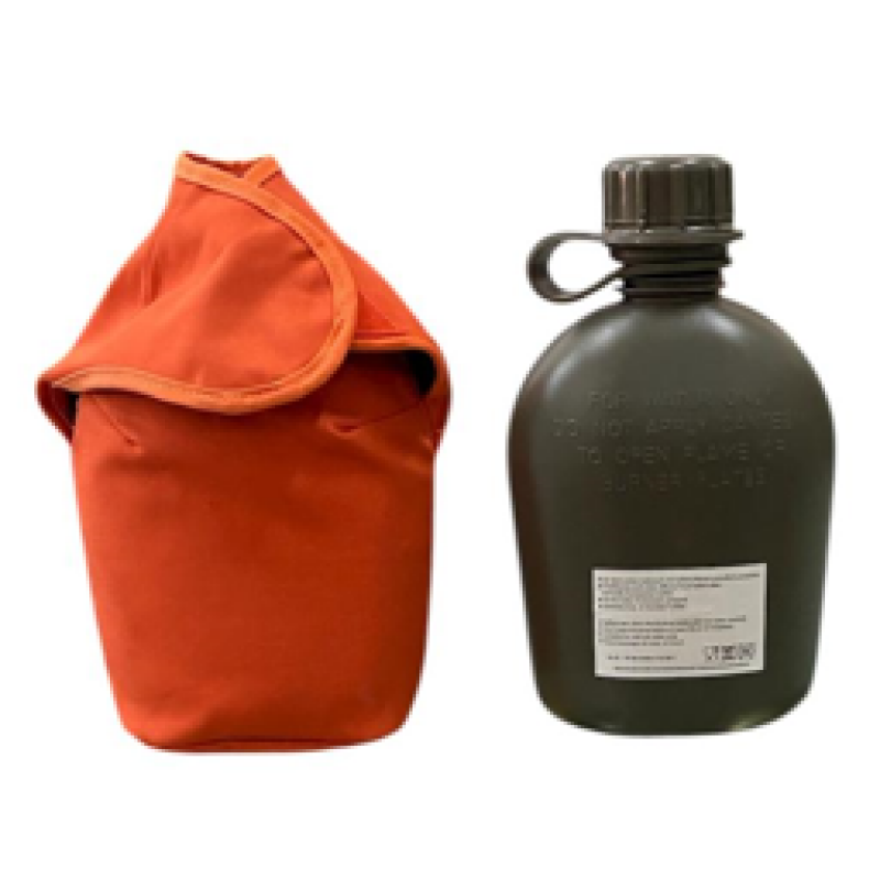 BORRACCIA AIB CON CUSTUDIA IN TESSUTO IGNIFUGO CON PASSANTE PER AGGANCIO AL CINTURONE