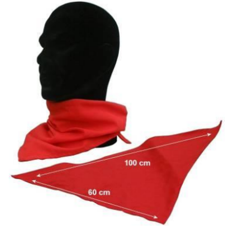 FAZZOLETTO FOULARD IGNIFUGO