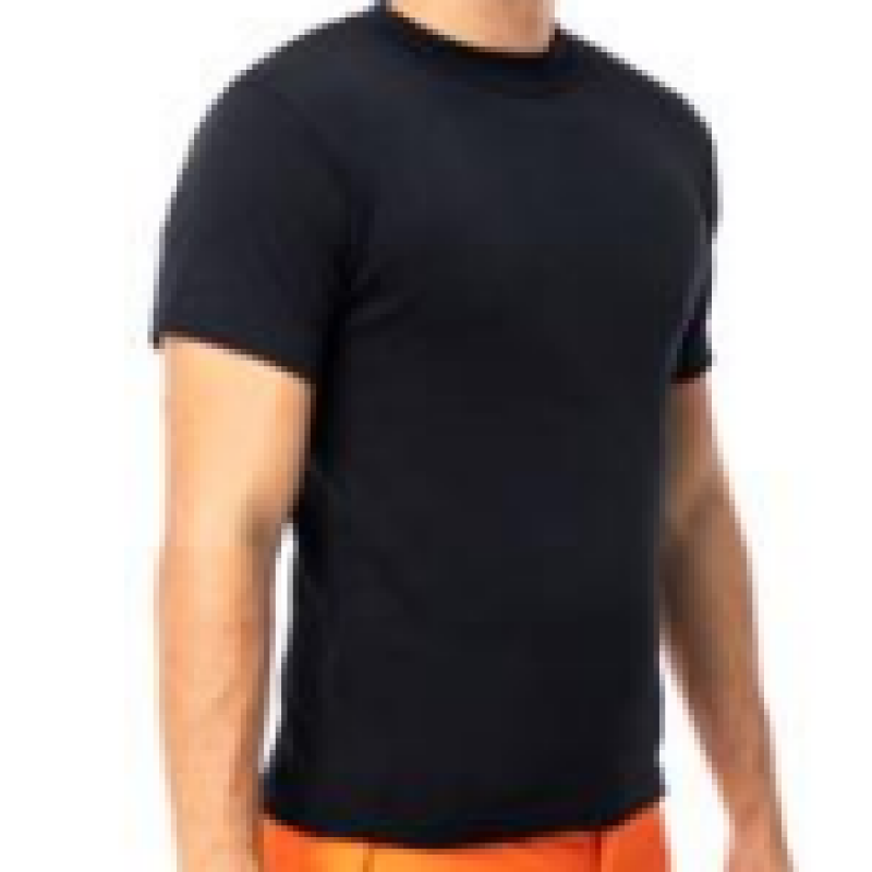 MAGLIA INTIMA MANICA CORTA IGNIFUGA ANTISTATICA COLORE ECRU' DPI II CAT.